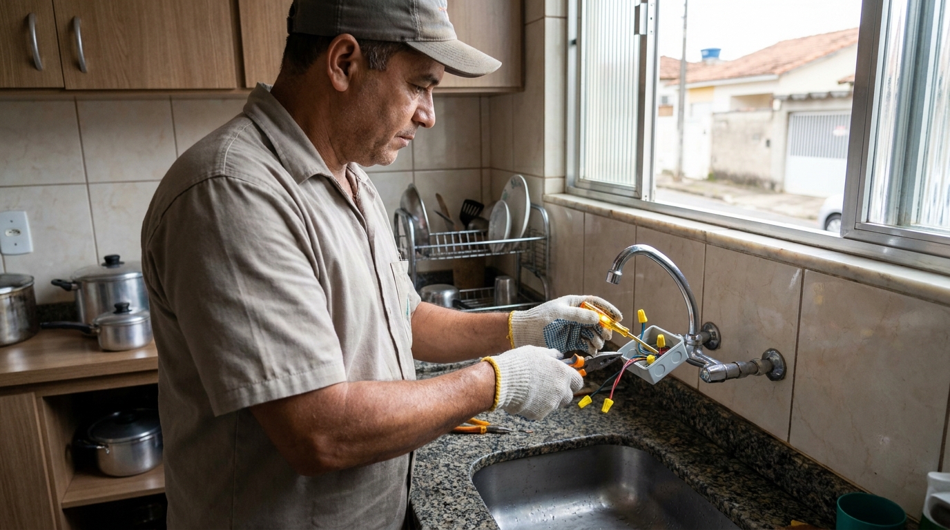 Adequação de Ponto Elétrico em Uberlândia‑MG