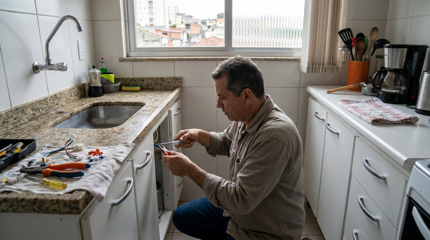 Troca de Torneira Elétrica em Uberlândia‑MG